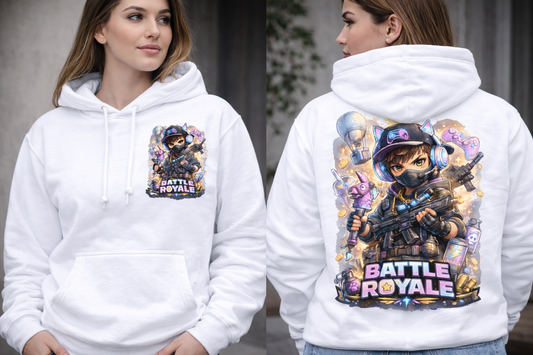 Battle Royale – Gamer Hoodie (Frontprint + Backprint) | Unisex