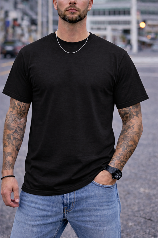 Individueller Druck – Dein Motiv auf Shirt Unisex| LUBERTEX Custom