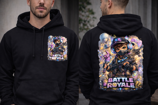Battle Royale – Gamer Hoodie (Frontprint + Backprint) | Unisex