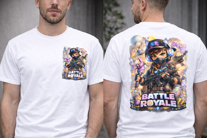 Battle Royale – Gamer T-Shirt (Frontprint + Backprint) | Unisex