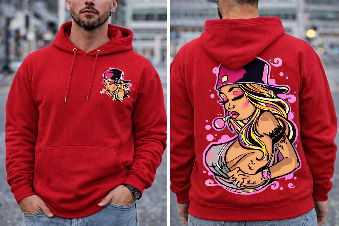Bubble Trouble – Unisex Hoodie | Streetwear Style