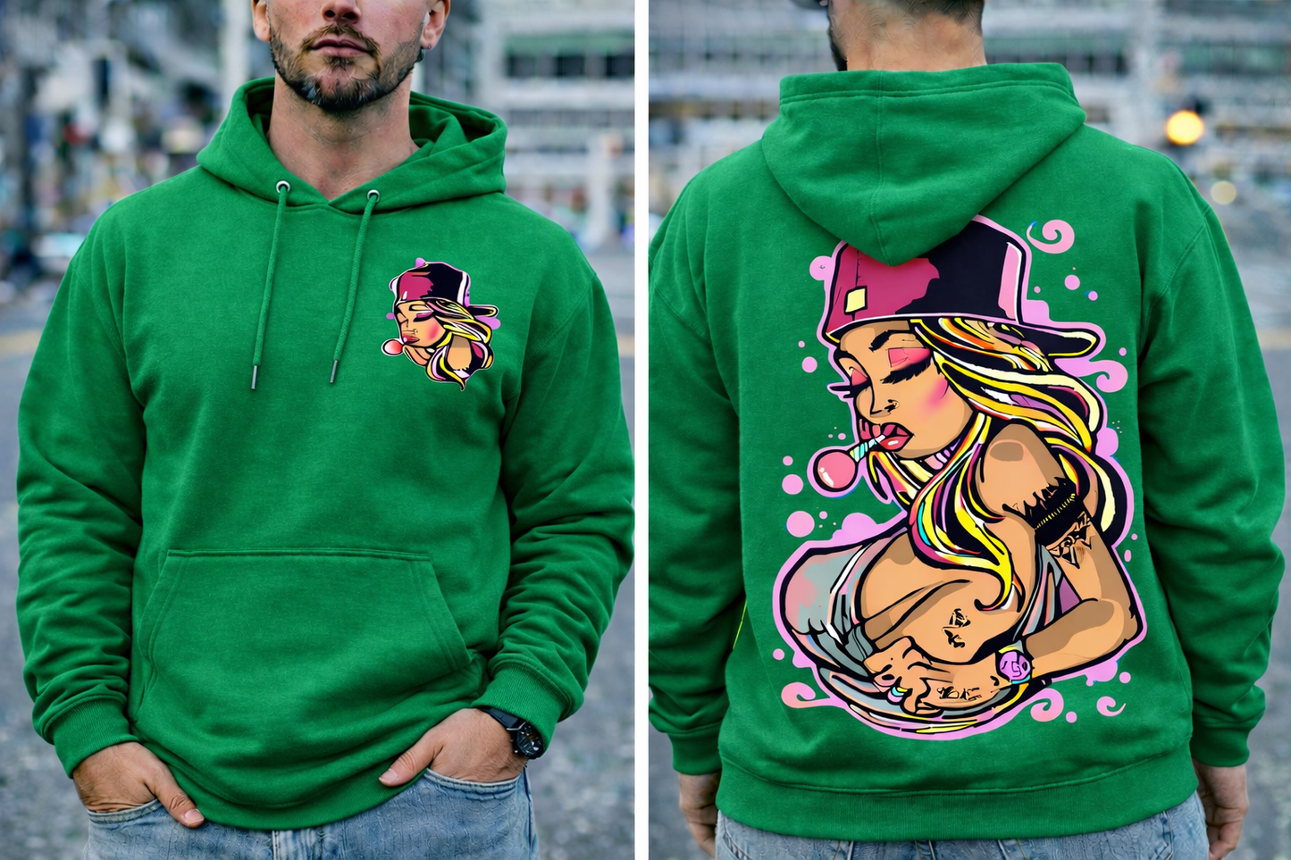 Bubble Trouble – Unisex Hoodie | Streetwear Style